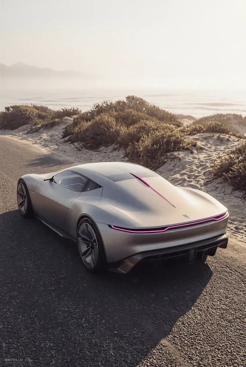 futuristic car